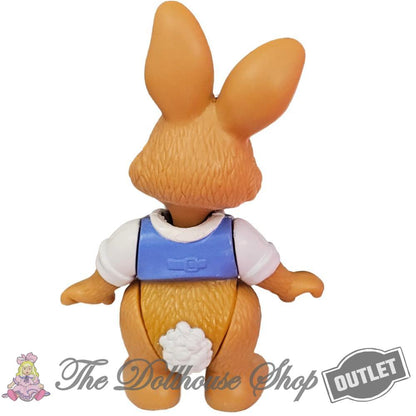 OUTLET Fisher Price Loving Family Hideaway Hollow Dollhouse Brown Dad Bunny Rabbit-The Dollhouse Shop