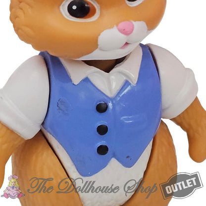 OUTLET Fisher Price Loving Family Hideaway Hollow Dollhouse Brown Dad Bunny Rabbit-The Dollhouse Shop