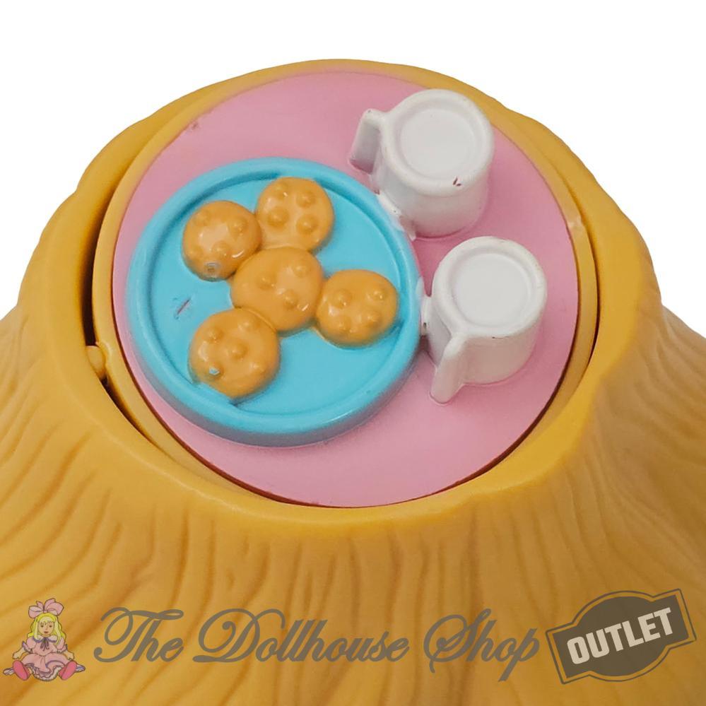 OUTLET Fisher Price Loving Family Hideaway Hollow Treehouse Table Tree Stump Snacks-The Dollhouse Shop