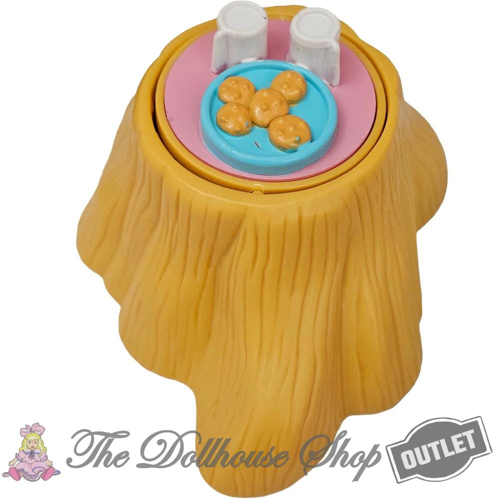 OUTLET Fisher Price Loving Family Hideaway Hollow Treehouse Table Tree Stump Snacks-The Dollhouse Shop
