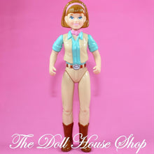 Playskool Dollhouse Brown Hair Mom Mother Doll Horse Pony Rider-The Dollhouse Shop