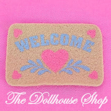 Playskool Dollhouse Home Sweet Home Welcome Door Mat Floor Rug-The Dollhouse Shop