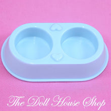 Playskool Dollhouse Pet Blue Water Food Bowl Cat Dog Pets-The Dollhouse Shop