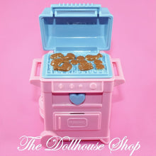 Playskool Play Around Dollhouse Pink Blue Sizzle Sounds Grill Barbecue BBQ-The Dollhouse Shop