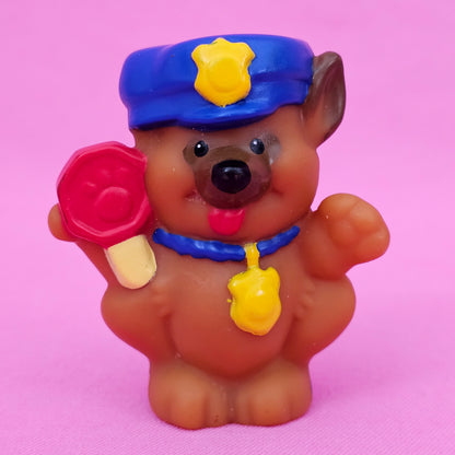 Fisher-Price Little People Discovery Village Police Station Dog Duran