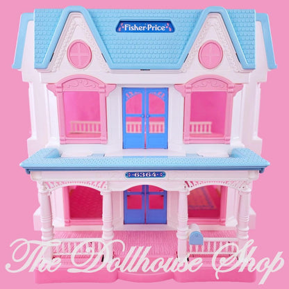 Fisher-Price Loving Family 6364 Dream Dollhouse Blue Roof AO4600 Doorbell