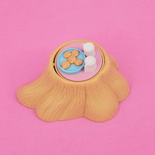 Fisher Price Loving Family Hideaway Hollow Treehouse Table Tree Stump Snacks-The Dollhouse Shop