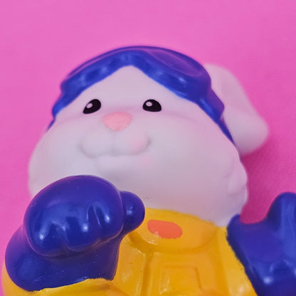 Fisher-Price Little People Petmobile Bunny Rabbit Car Driver