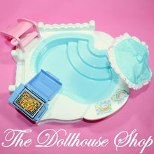 Vintage 1995 Fisher-Price Loving Family Dream Dollhouse Swimming Pool Set-The Dollhouse Shop
