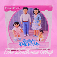 Vintage Replacement Fisher-Price Loving Family Dream Dollhouse Asian Family-The Dollhouse Shop