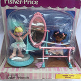 1998 Fisher Price Loving Family Dream Dollhouse Ballet Friends-Toy-Fisher-Price-New, New Boxed Sets-The Dollhouse Shop