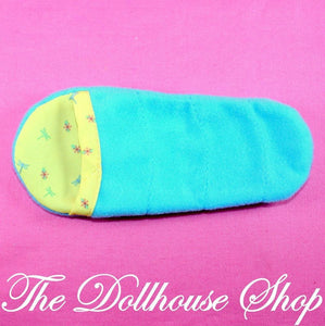 Fisher Price Loving Family Dollhouse Adult Doll's Blue Camp Sleeping Bag-Toys & Hobbies:Preschool Toys & Pretend Play:Fisher-Price:1963-Now:Dollhouses-Fisher-Price-Backyard Fun, Blankets & Rugs, Blue, Camping Sets, Dollhouse, Fisher Price, Loving Family, Outdoor Furniture, Twin Time, Used-The Dollhouse Shop