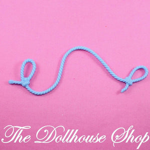 Fisher Price Loving Family Dollhouse Blue Plastic Boat Wharf Dock Rope-Toys & Hobbies:Preschool Toys & Pretend Play:Fisher-Price:1963-Now:Dollhouses-Fisher-Price-Beach and Boat Sets, Blue, Camping Sets, Dollhouse, Fisher Price, Loving Family, Outdoor Furniture, Replacement Parts, Twin Time, Used-The Dollhouse Shop