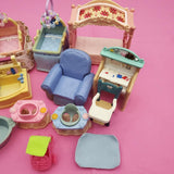 Fisher Price Loving Family Dollhouse Damaged Furniture Crib Nursery-Toys & Hobbies:Preschool Toys & Pretend Play:Fisher-Price:1963-Now:Dollhouses-Fisher-Price-Bedroom, Dollhouse, Dream Dollhouse, Fisher Price, Kids Bedroom, Loving Family, Parents Bedroom, Sold as is - Damaged Lots, Used-The Dollhouse Shop