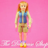 Fisher Price Loving Family Dollhouse Doll Blonde Camper Mom Camping Guide People-Toys & Hobbies:Preschool Toys & Pretend Play:Fisher-Price:1963-Now:Dollhouses-Fisher-Price-Blonde Hair,Camping Sets,Dollhouse,Dolls,Fisher Price,Loving Family,Mother,Used-The Dollhouse Shop