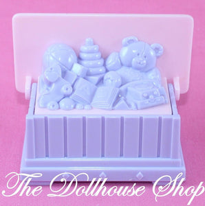 Fisher Price Loving Family Dollhouse Doll Pink Toy Box Chest Nursery Playroom-Toys & Hobbies:Preschool Toys & Pretend Play:Fisher-Price:1963-Now:Dollhouses-Fisher-Price-Dollhouse,Fisher Price,Kids Bedroom,Loving Family,Nursery Room,Playroom,Used-The Dollhouse Shop