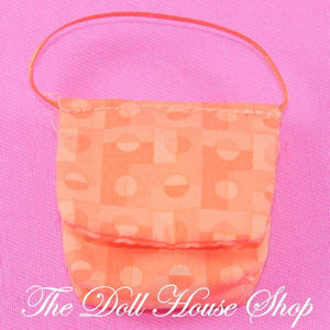 Fisher Price Loving Family Dollhouse Doll's Orange Laptop PC Computer Bag-Toys & Hobbies:Preschool Toys & Pretend Play:Fisher-Price:1963-Now:Dollhouses-Fisher-Price-Doll Dress Ups, Dollhouse, Fisher Price, Kids Bedroom, Loving Family, Office, Used-The Dollhouse Shop