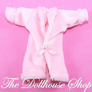 Fisher Price Loving Family Dollhouse Dress Up Mom's Pink Adult Doll Robe-Toys & Hobbies:Preschool Toys & Pretend Play:Fisher-Price:1963-Now:Dollhouses-Fisher-Price-Doll Dress Ups,Dollhouse,Fisher Price,Loving Family,Pink,Used-The Dollhouse Shop