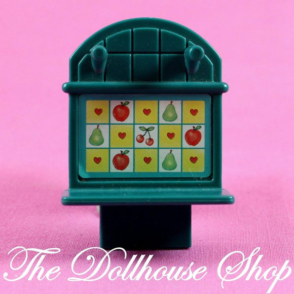 Fisher Price Loving Family Dollhouse Green Kitchen Shelf For Egg Food Frying Pan-Toys & Hobbies:Preschool Toys & Pretend Play:Fisher-Price:1963-Now:Dollhouses-Fisher-Price-Dollhouse,Dream Dollhouse,Fisher Price,Kitchen,Loving Family,Replacement Parts,Used-The Dollhouse Shop