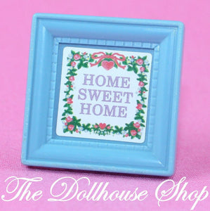 Fisher Price Loving Family Dollhouse Home Sweet Doll Picture Frame Living Room-Toys & Hobbies:Preschool Toys & Pretend Play:Fisher-Price:1963-Now:Dollhouses-Fisher-Price-Dollhouse, Dream Dollhouse, Fisher Price, Living Room, Loving Family, Sweet sounds, Used-The Dollhouse Shop