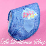 Fisher Price Loving Family Dollhouse Horse Pony Blanket for Mom Dell Mother-Toys & Hobbies:Preschool Toys & Pretend Play:Fisher-Price:1963-Now:Dollhouses-Fisher-Price-Animal & Pet Accessories,Blue,Dollhouse,Fisher Price,Home & Stable,Horses & Stables,Loving Family,Used-The Dollhouse Shop
