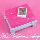 Fisher Price Loving Family Dollhouse Kids Bedroom Light Up Ottoman-Toys & Hobbies:Preschool Toys & Pretend Play:Fisher-Price:1963-Now:Dollhouses-Fisher-Price-Dollhouse,Fisher Price,Kids Bedroom,Loving Family,Playroom-The Dollhouse Shop