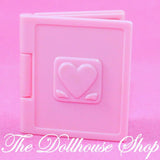 Fisher Price Loving Family Dollhouse Miniature Pink horse Pony Book Doll Nursery-Toys & Hobbies:Preschool Toys & Pretend Play:Fisher-Price:1963-Now:Dollhouses-Fisher-Price-Dollhouse,Dream Dollhouse,Fisher Price,Kids Bedroom,Loving Family,Nursery Room,Playroom,Used-The Dollhouse Shop