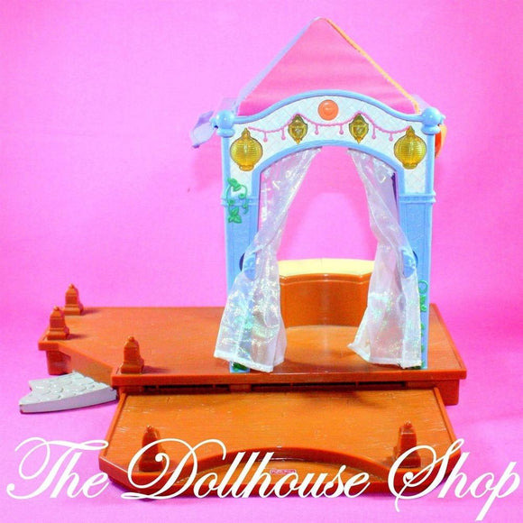 Fisher Price Loving Family Dollhouse Music Lights Outdoor Backyard Cabana Deck-Toys & Hobbies:Preschool Toys & Pretend Play:Fisher-Price:1963-Now:Dollhouses-Fisher-Price-Backyard Fun,Dollhouse,Fisher Price,Loving Family,Outdoor Furniture,Used-The Dollhouse Shop