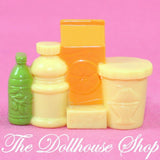 Fisher Price Loving Family Dollhouse Orange Juice Groceries Kitchen Food-Toys & Hobbies:Preschool Toys & Pretend Play:Fisher-Price:1963-Now:Dollhouses-Fisher-Price-Dollhouse,Fisher Price,Food Accessories,Kitchen,Loving Family,Used-The Dollhouse Shop