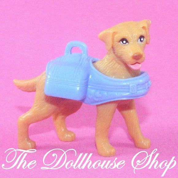 Fisher Price Loving Family Dollhouse Pet Puppy Dog Life Preserver Vest Labrador-Toys & Hobbies:Preschool Toys & Pretend Play:Fisher-Price:1963-Now:Dollhouses-Fisher-Price-Animals & Pets,Beach and Boat Sets,Camping Sets,Dollhouse,Fisher Price,Loving Family,Swimming Pool Sets,Used-The Dollhouse Shop