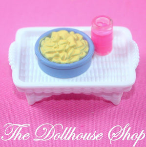 Fisher Price Loving Family Dollhouse Swimming Pool Snack Food Tray Kitchen-Toys & Hobbies:Preschool Toys & Pretend Play:Fisher-Price:1963-Now:Dollhouses-Fisher-Price-Dining Room,Dollhouse,Fisher Price,Food Accessories,Kitchen,Loving Family,Special Edition Townhouse,Used-The Dollhouse Shop
