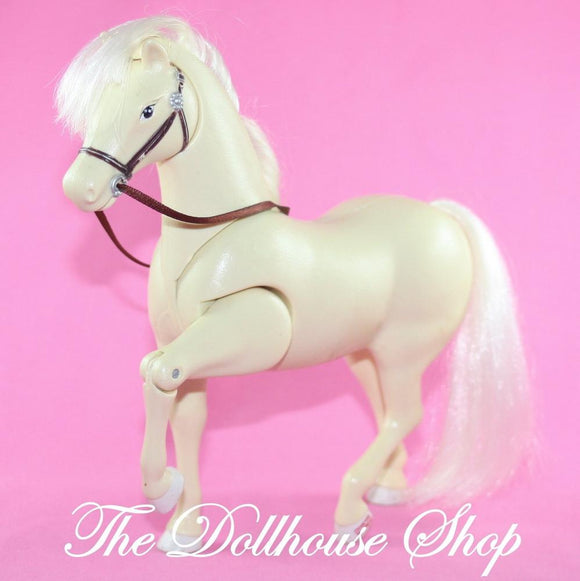 Fisher Price Loving Family Dollhouse Western Horse Pony Aspen Gold Neighs-Toys & Hobbies:Preschool Toys & Pretend Play:Fisher-Price:1963-Now:Dollhouses-Fisher-Price-Dollhouse,Fisher Price,Horses & Stables,Loving Family,Used,Western Style Rider-The Dollhouse Shop