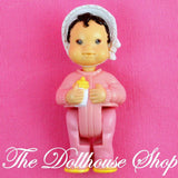 Fisher Price Loving Family Dream Dollhouse Asian Pink Baby Girl Doll Black Hair-Toys & Hobbies:Preschool Toys & Pretend Play:Fisher-Price:1963-Now:Dollhouses-Fisher-Price-Asian,Baby,Black Hair,Dollhouse,Dolls,Dream Dollhouse,Girl Dolls,Loving Family,Nursery Room,Pink,Used-The Dollhouse Shop