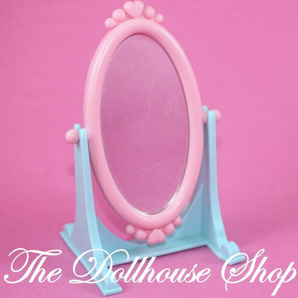 Fisher Price Loving Family Dream Dollhouse Ballet Ballerina Cheval Mirror-Toys & Hobbies:Preschool Toys & Pretend Play:Fisher-Price:1963-Now:Dollhouses-Fisher-Price-Ballet Sets,Bedroom,Dollhouse,Dream Dollhouse,Fisher Price,Kids Bedroom,Loving Family,Used-The Dollhouse Shop