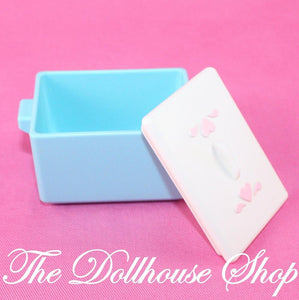 Fisher Price Loving Family Dream Dollhouse Blue White Ice Chest Cooler-Toys & Hobbies:Preschool Toys & Pretend Play:Fisher-Price:1963-Now:Dollhouses-Fisher-Price-Camping Sets,Dollhouse,Dream Dollhouse,Fisher Price,Kitchen,Loving Family,Outdoor Furniture,Used-The Dollhouse Shop