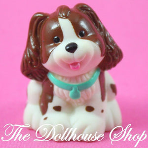 Fisher Price Loving Family Dream Dollhouse Brown White Pet Puppy Dog Mom Animal-Toys & Hobbies:Preschool Toys & Pretend Play:Fisher-Price:1963-Now:Dollhouses-Fisher-Price-Animals & Pets, Backyard Fun, Dollhouse, Dream Dollhouse, Fisher Price, Loving Family, Used-The Dollhouse Shop