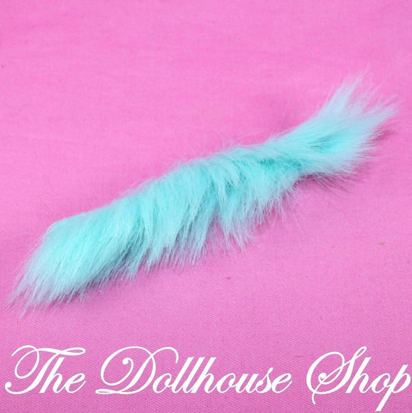 Fisher Price Loving Family Dream Dollhouse Dress Up Teal Boa Fuzzy Scarf-Toys & Hobbies:Preschool Toys & Pretend Play:Fisher-Price:1963-Now:Dollhouses-Fisher-Price-Ballet Sets,Doll Dress Ups,Dollhouse,Dream Dollhouse,Fisher Price,Kids Bedroom,Loving Family,Used-The Dollhouse Shop