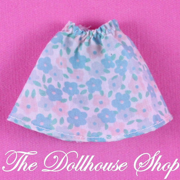 Fisher Price Loving Family Dream Dollhouse Moms Floral Adult Doll Skirt Dress Up-Toys & Hobbies:Preschool Toys & Pretend Play:Fisher-Price:1963-Now:Dollhouses-Fisher-Price-Doll Dress Ups,Dollhouse,Dream Dollhouse,Fisher Price,Loving Family,Used-The Dollhouse Shop