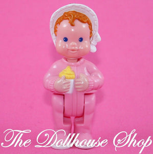 Fisher Price Loving Family Dream Dollhouse Nursery Pink Baby Girl Doll People-Toys & Hobbies:Preschool Toys & Pretend Play:Fisher-Price:1963-Now:Dollhouses-Fisher-Price-Baby, Dollhouse, Dolls, Dream Dollhouse, Fisher Price, Girl Dolls, Loving Family, Nursery Room, Pink, Twins, Used-The Dollhouse Shop