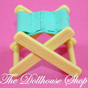 Fisher Price Loving Family Dream Dollhouse RV Camping Camper Seat Stool Chair-Toys & Hobbies:Preschool Toys & Pretend Play:Fisher-Price:1963-Now:Dollhouses-Fisher-Price-Camping Sets, Cars Vans & Campers, Chairs, Dollhouse, Dream Dollhouse, Fisher Price, Loving Family, Used-The Dollhouse Shop