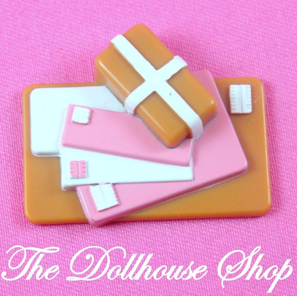 Fisher Price Loving Family Dream Dollhouse USPS Mail Carriers Letter Post Parcel-Toys & Hobbies:Preschool Toys & Pretend Play:Fisher-Price:1963-Now:Dollhouses-Fisher-Price-Dollhouse, Dream Dollhouse, Fisher Price, Loving Family, Mail Carrier Set, Used-The Dollhouse Shop