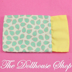 Fisher Price Loving Family Dream Dollhouse Yellow Child Doll's Sleeping Bag-Toys & Hobbies:Preschool Toys & Pretend Play:Fisher-Price:1963-Now:Dollhouses-Fisher-Price-Blankets & Rugs, Camping Sets, Dollhouse, Dream Dollhouse, Fisher Price, Kids Bedroom, Loving Family, Outdoor Furniture, Used, Yellow-The Dollhouse Shop