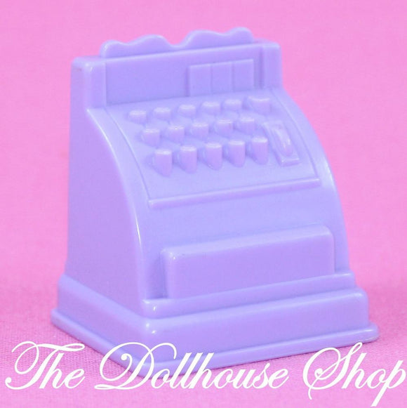 Fisher Price Loving Family Dream Dress Pet Shop Dollhouse Purple Cash Register-Toys & Hobbies:Preschool Toys & Pretend Play:Fisher-Price:1963-Now:Dollhouses-Fisher-Price-Dollhouse,Dream Dollhouse,Dress Shop and Pet Shop Set,Fisher Price,Loving Family,Playroom,Used-The Dollhouse Shop