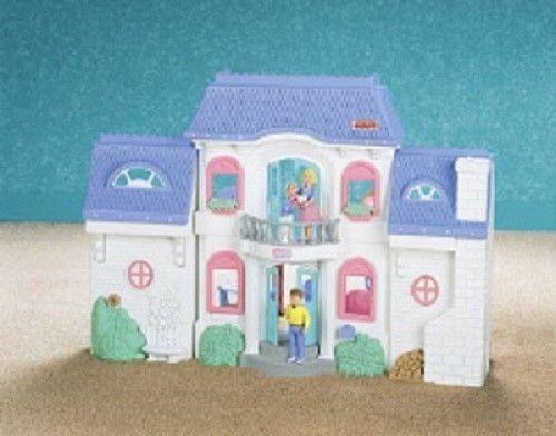 Fisher Price Loving Family Grand Dollhouse Replacement Pink Window Frame Part-Toys & Hobbies:Preschool Toys & Pretend Play:Fisher-Price:1963-Now:Dollhouses-Fisher-Price-Dollhouse,Fisher Price,Loving Family,Plants and Vases,Replacement Parts,Used-The Dollhouse Shop