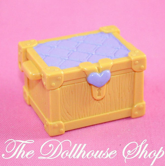 Fisher Price Loving Family Hideaway Hollow Dollhouse Hope Chest Blanket Box-Toys & Hobbies:Preschool Toys & Pretend Play:Fisher-Price:1963-Now:Dollhouses-Fisher-Price-Dollhouse,Dream Dollhouse,Fisher Price,Kids Bedroom,Loving Family,Once Upon a Dream Castle,Used-The Dollhouse Shop