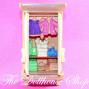 Fisher Price Loving Family New Additions Dollhouse Baby Doll Nursery Armoire Wardrobe-Toys & Hobbies:Preschool Toys & Pretend Play:Fisher-Price:1963-Now:Dollhouses-Fisher-Price-Dollhouse,Fisher Price,Loving Family,New Additions Dollhouse,Nursery Room,Used-The Dollhouse Shop