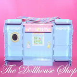 Fisher Price Loving Family New Additions Dollhouse Blue Baby Bath Time Room-Toys & Hobbies:Preschool Toys & Pretend Play:Fisher-Price:1963-Now:Dollhouses-Fisher-Price-Bathroom, Blue, Dollhouse, Fisher Price, Loving Family, New Additions Dollhouse, Used-The Dollhouse Shop
