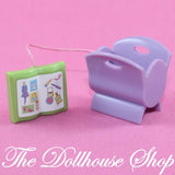 Fisher Price Loving Family New Additions Dollhouse Magazine Book Rack Teen Room-Toys & Hobbies:Preschool Toys & Pretend Play:Fisher-Price:1963-Now:Dollhouses-Fisher-Price-Dollhouse,Fisher Price,Kids Bedroom,Living Room,Loving Family,New Additions Dollhouse,Nursery Room,Used-The Dollhouse Shop