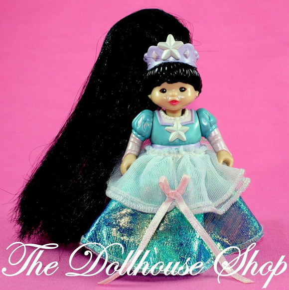 Fisher Price Loving Family Once Upon A Dream Dollhouse Asian Princess Girl Doll-Toys & Hobbies:Preschool Toys & Pretend Play:Fisher-Price:1963-Now:Dollhouses-Fisher-Price-Asian, Dollhouse, Dolls, Dream Dollhouse, Fisher Price, Girl Dolls, Loving Family, Once Upon a Dream Castle, Used-The Dollhouse Shop