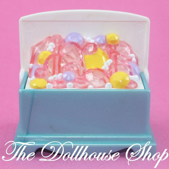 Fisher Price Loving Family Once Upon A Dream Dollhouse Treasure Chest Box-Toys & Hobbies:Preschool Toys & Pretend Play:Fisher-Price:1963-Now:Dollhouses-Fisher-Price-Dollhouse, Dream Dollhouse, Fisher Price, Kids Bedroom, Loving Family, Nursery Room, Once Upon a Dream Castle, Used-The Dollhouse Shop
